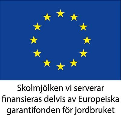 EU-flagga finansiering av skolmjölk